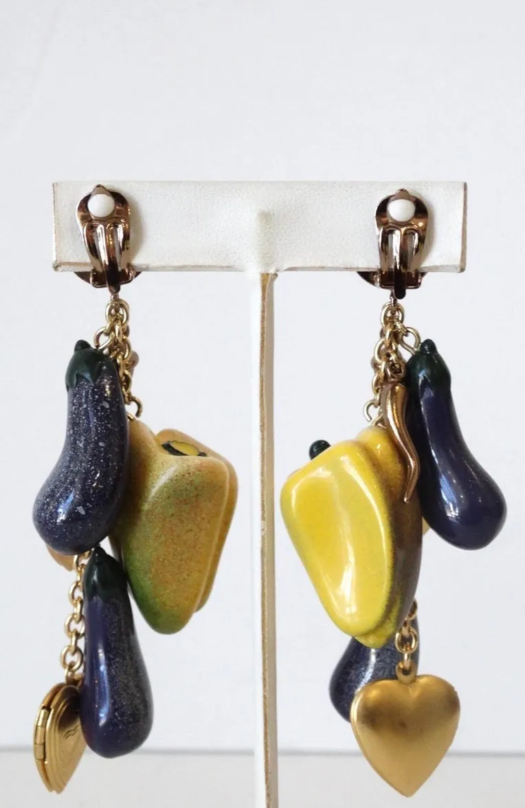 Spring 2012 Dolce & Gabbana Clip On Earrings