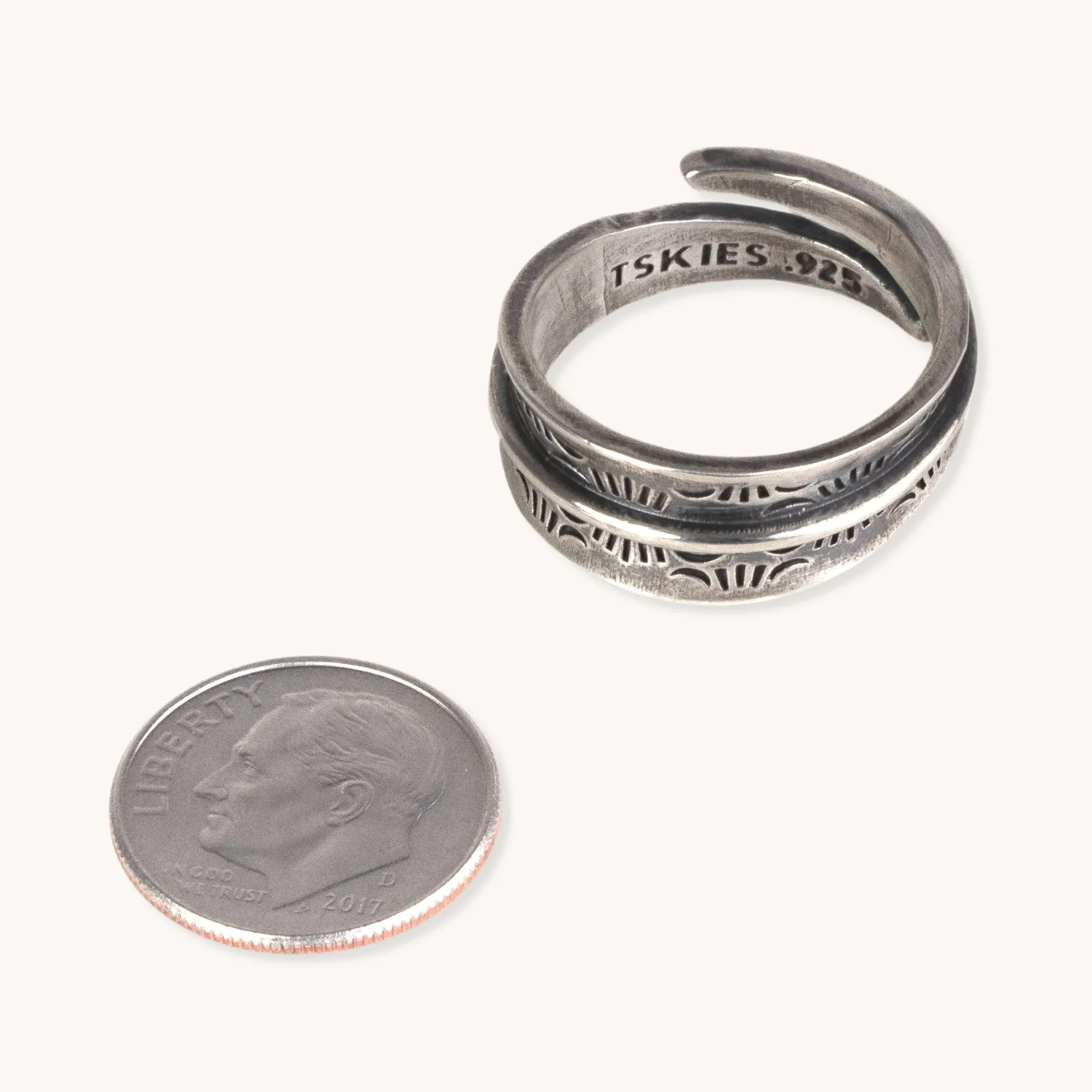Stamp Dancer: Carpenter Adjustable Ring