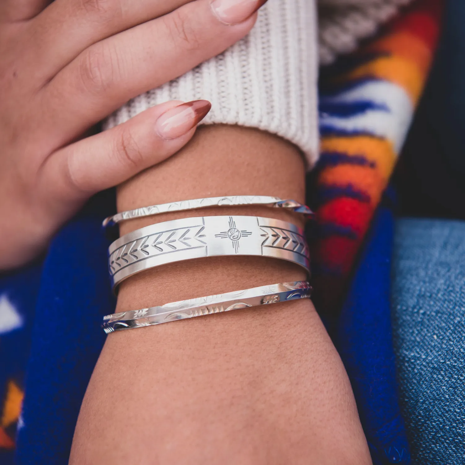 Stamp Dancer: Sage Twist Stacker Bracelet