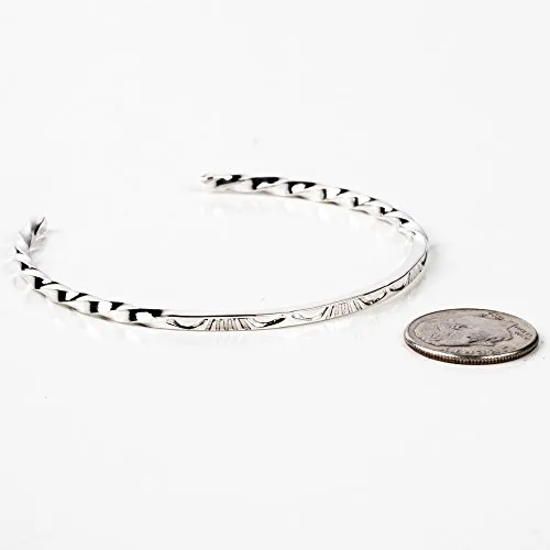 Stamp Dancer: Sage Twist Stacker Bracelet