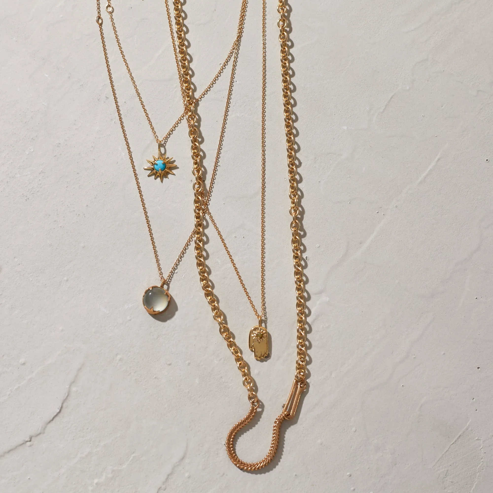 Starburst Necklace in Turquoise