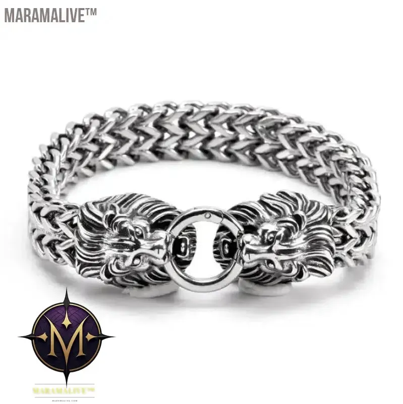 Steampunk Men's Skull Metal Bracelet Cutout Leather Braided Cuff Buckle Gothic Bracelet Motorcycle Rock Cuff Jewelry