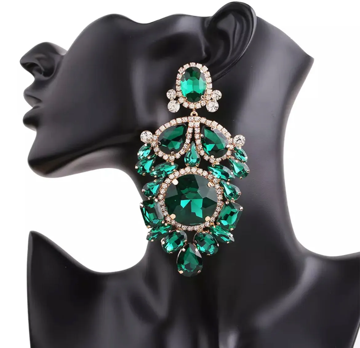 STEPHANIE LUXE EARRINGS (CLIP-ON)