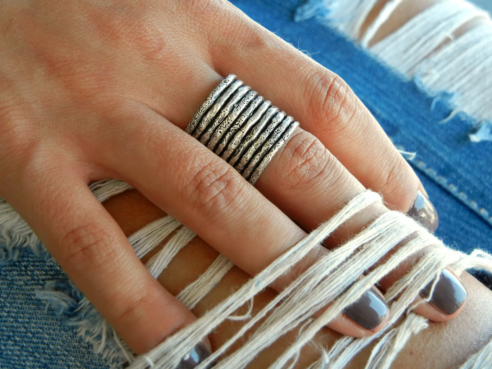 Sterling Silver Boho Jewelry