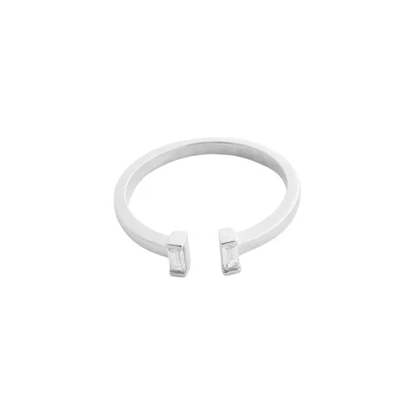 Stevie Adjustable Baguette Ring