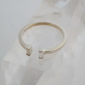 Stevie Adjustable Baguette Ring