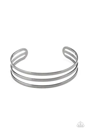 Street Sleek Black Paparazzi Bracelet