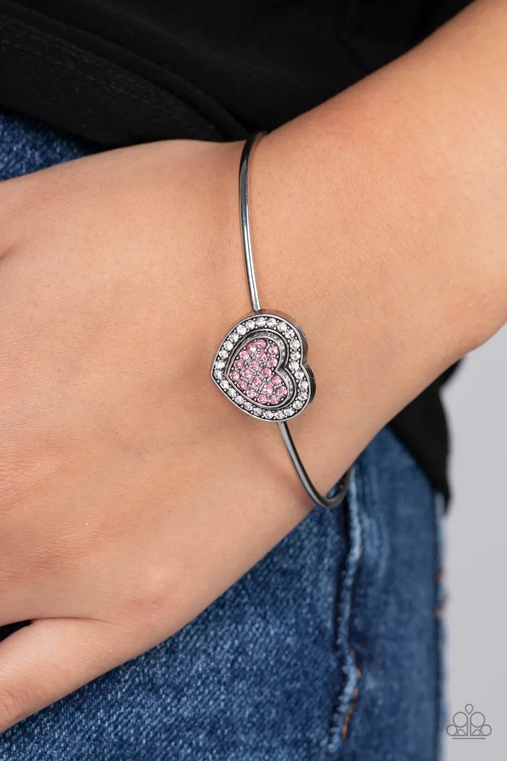 Stunning Soulmates - Pink (Heart) Bracelet