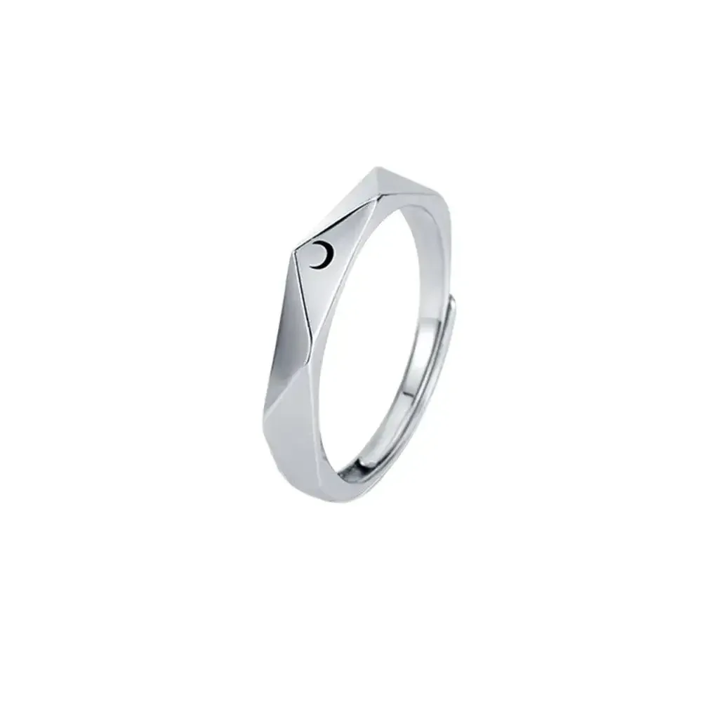 Sun and Moon Couple Rings - Couple Rings Set Promise Wedding Bands Men Women Jewelry Perfect for Valentine's Day