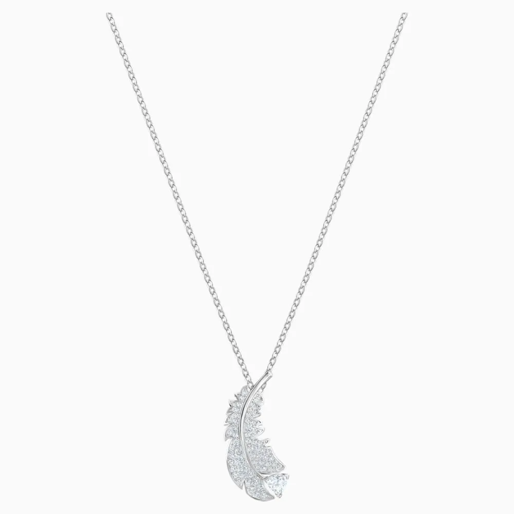 Swarovski,Nice Necklace,White,One Size