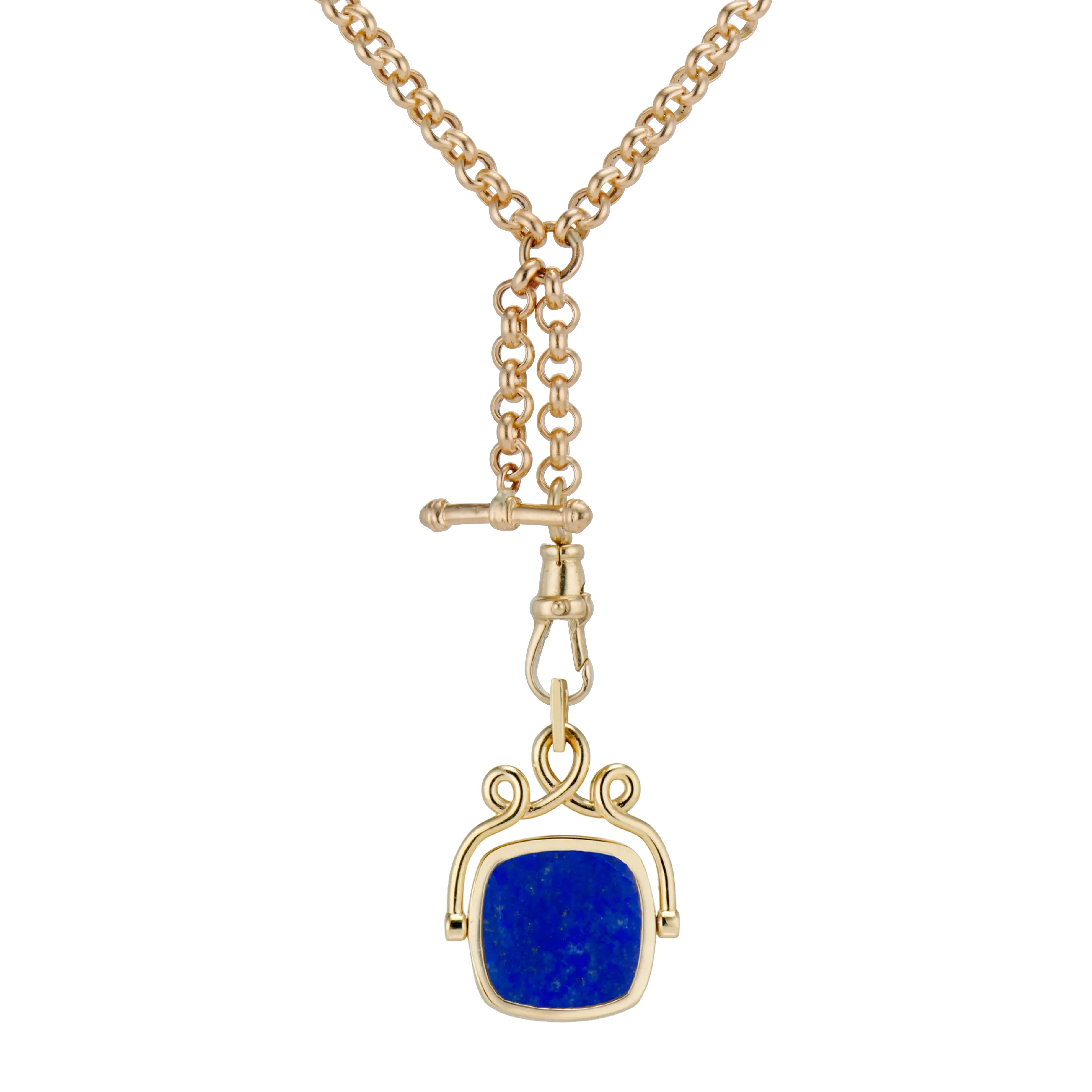 Swivel Pendant with Albert Chain