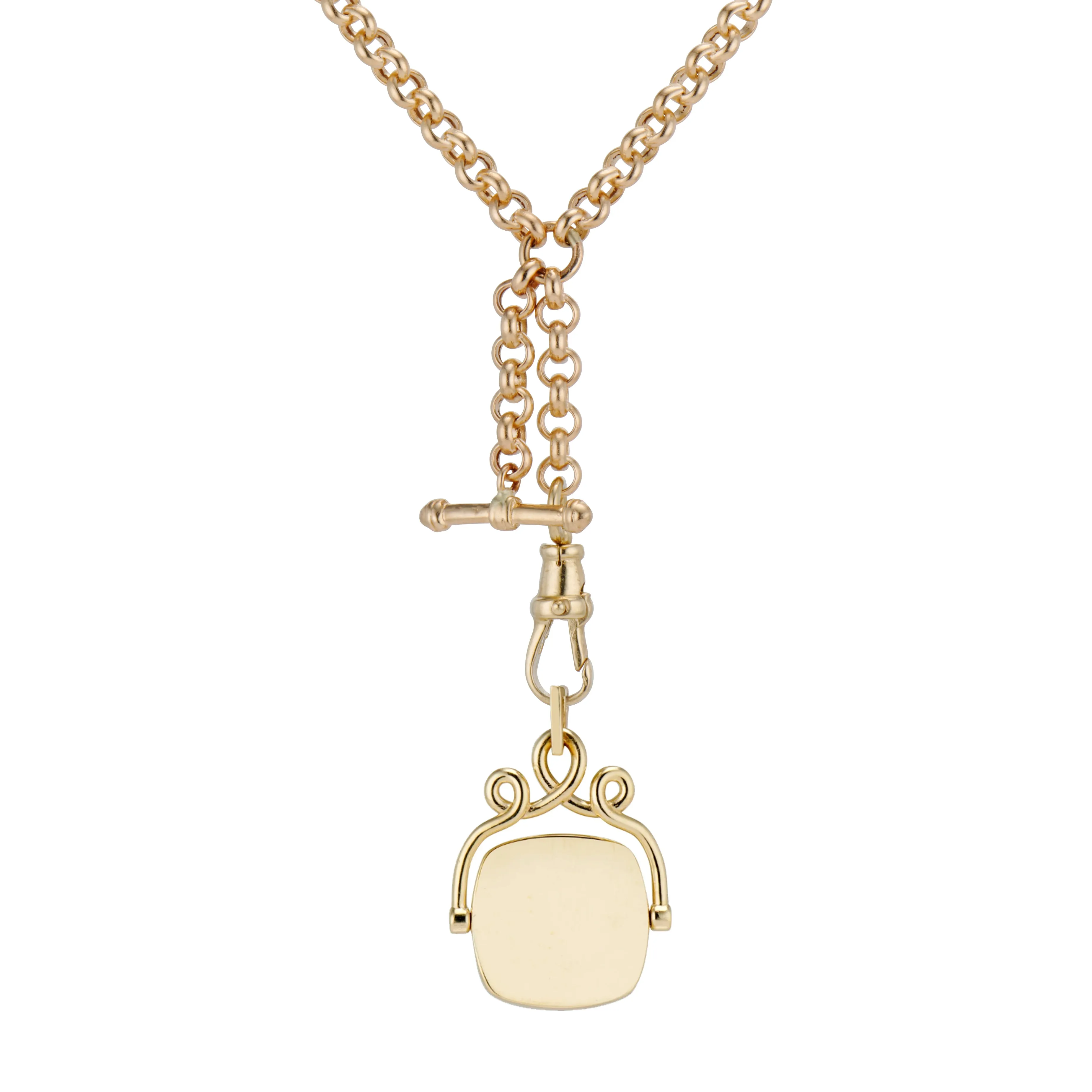 Swivel Pendant with Albert Chain