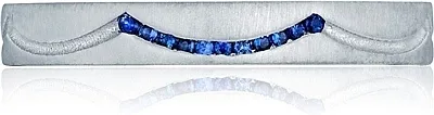 Tacori 3mm Sapphire Wedding Band