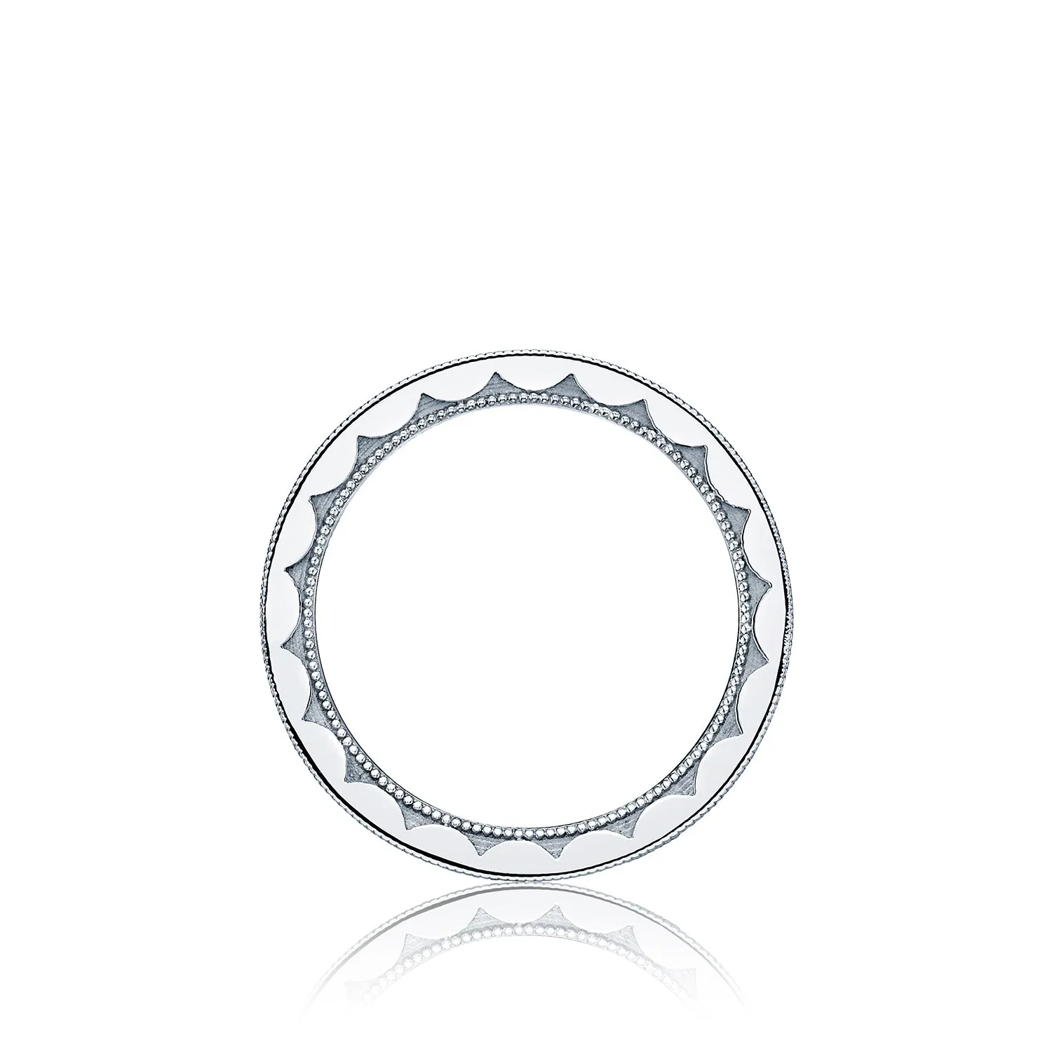 Tacori Channel Set Princess Cut Diamond Wedding Band