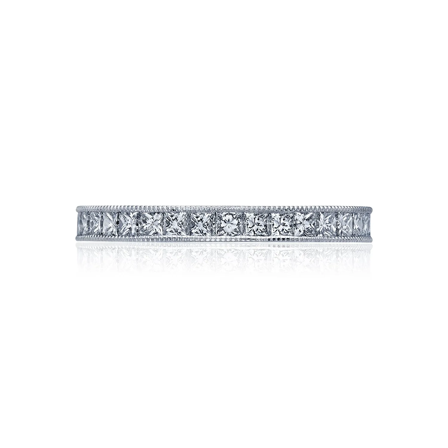 Tacori Channel Set Princess Cut Diamond Wedding Band
