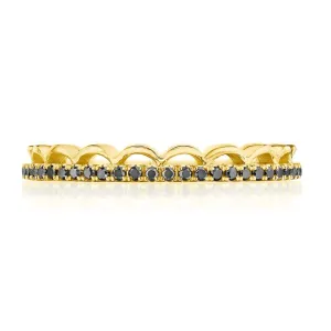 Tacori Crescent Crown Diamond Band