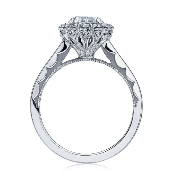 Tacori Full Bloom Round Diamond Halo Engagement Ring