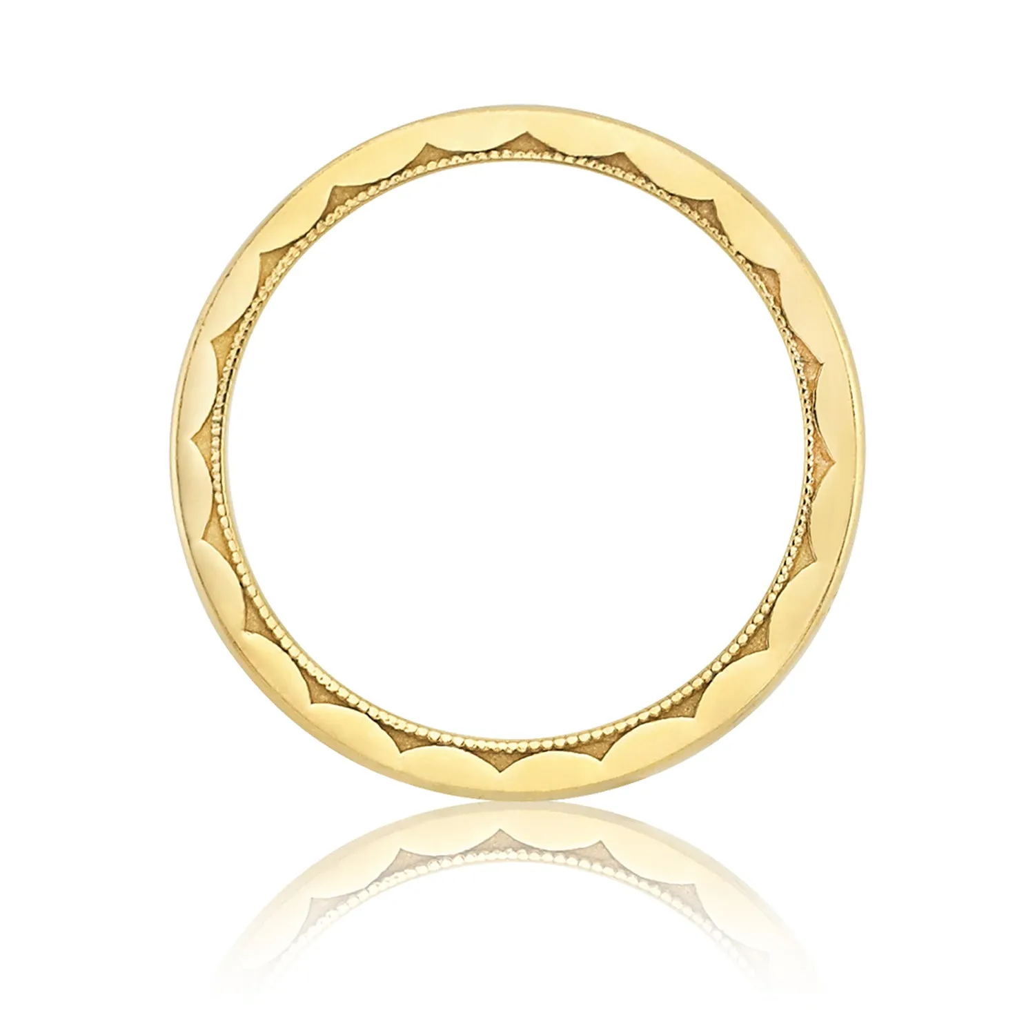 Tacori High Polished Yellow Gold Band