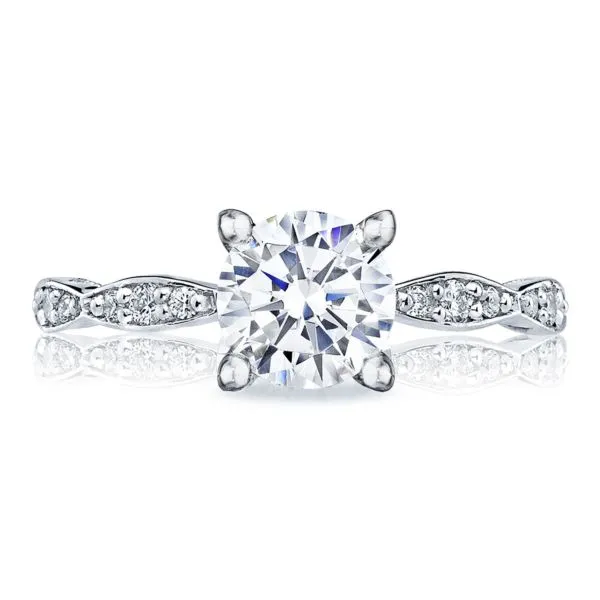Tacori Pave Diamond Engagement Ring