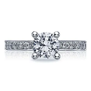 Tacori Pave Diamond Engagement Ring