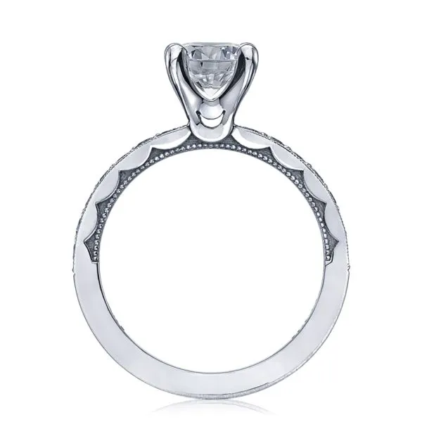Tacori Pave Diamond Engagement Ring