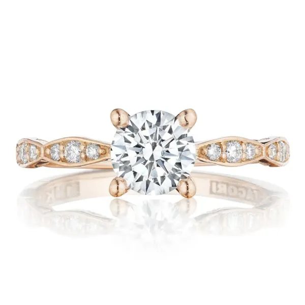 Tacori Pave Diamond Engagement Ring