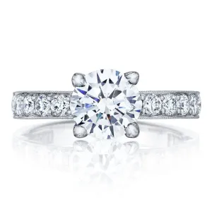 Tacori Pave Diamond Engagement Ring