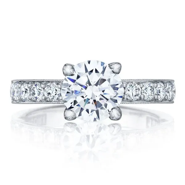 Tacori Pave Diamond Engagement Ring