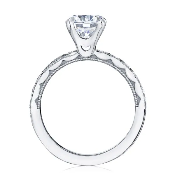 Tacori Pave Diamond Engagement Ring
