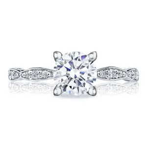 Tacori Pave Diamond Engagement Ring