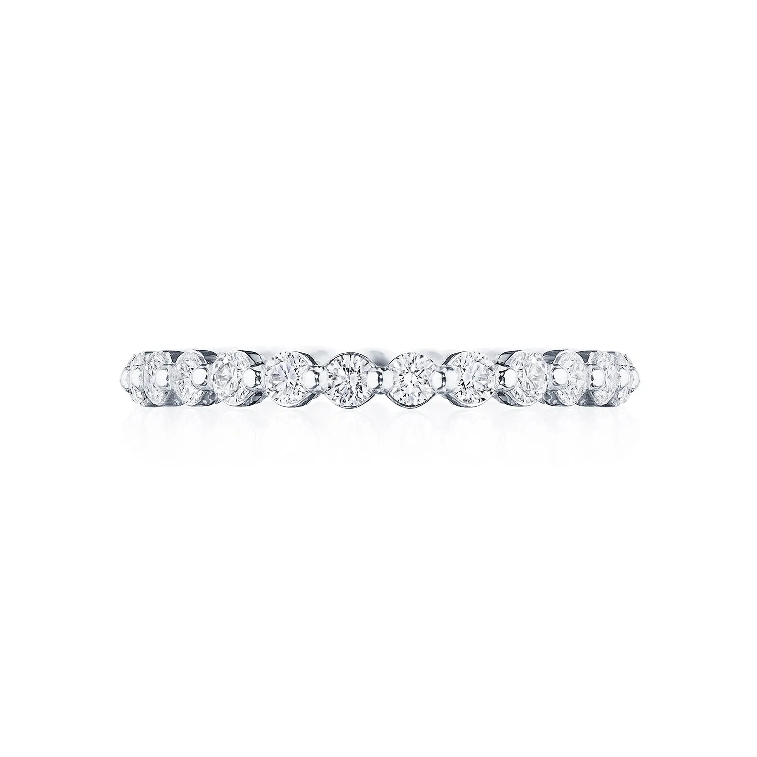 TACORI Sculpted Crescent Diamond Wedding Band