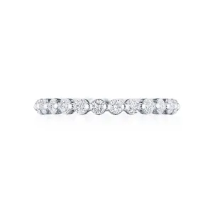 TACORI Sculpted Crescent Diamond Wedding Band