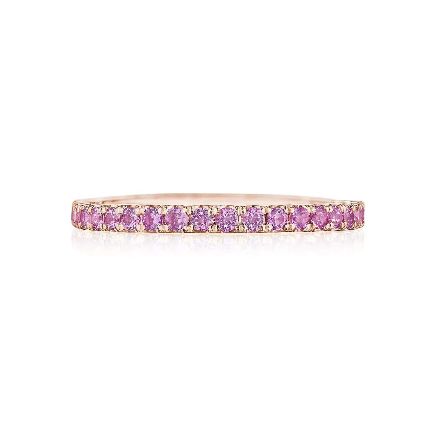 TACORI Sculpted Crescent Pink Sapphire Band