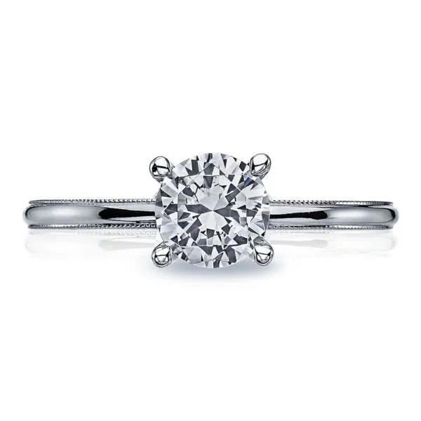 Tacori Solitaire Engagement Ring w/ Milgrain Edge