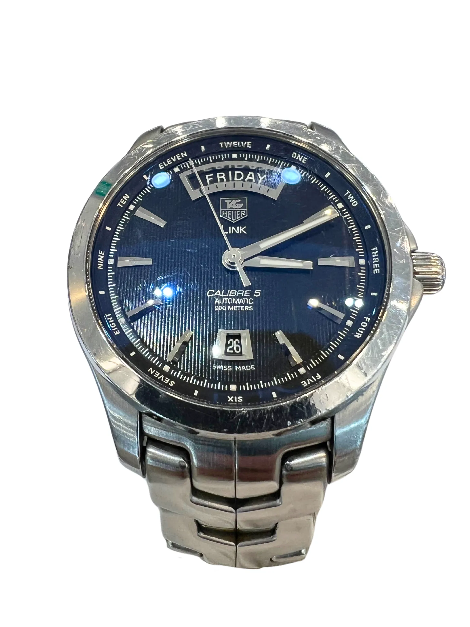 Tag Heuer Link Calibre 5 Automatic Watch