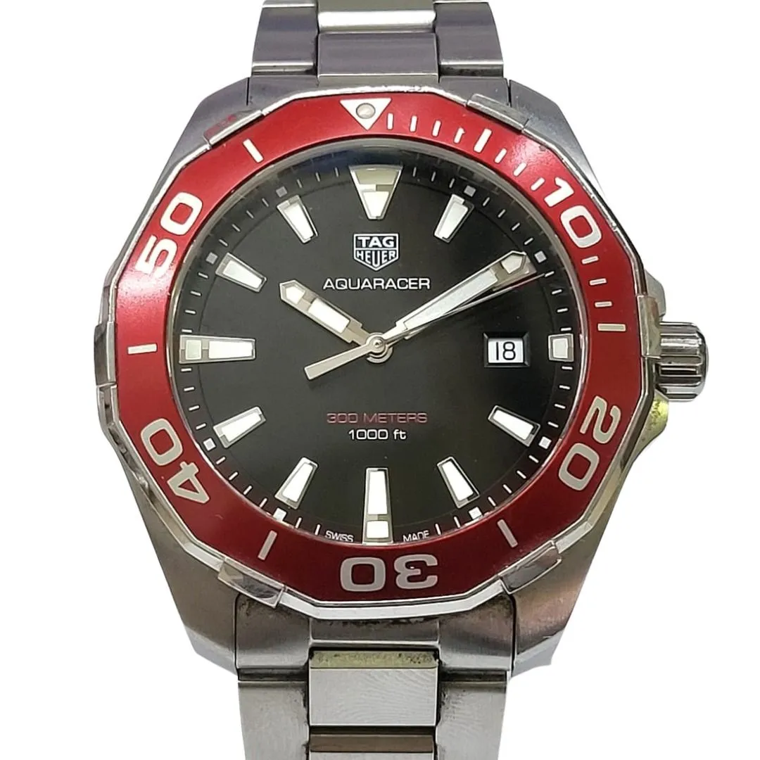 Tag Heuer WAY101B Aquaracer 300M Quartz Watch 43mm