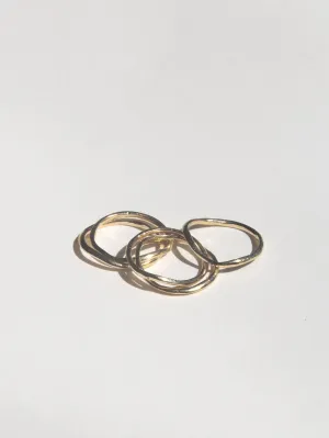 Takara Dev Stacking Rings Gold