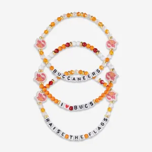 Tampa Bay Buccaneers Creamsicle 3 Pack Friendship Bracelet