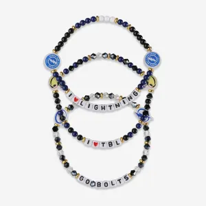 Tampa Bay Lightning 3 Pack Friendship Bracelet