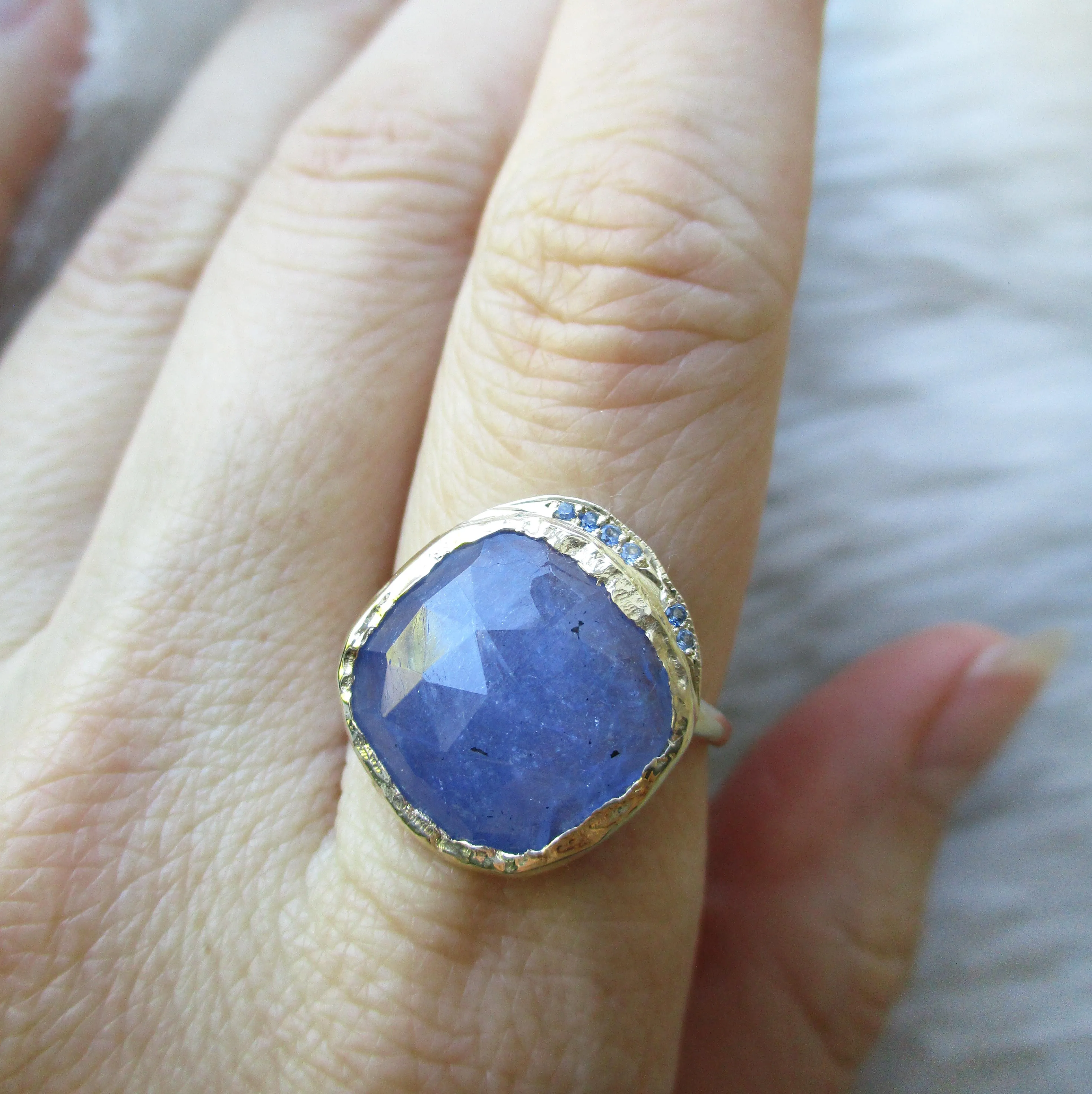 Tanzanite Cove Ring