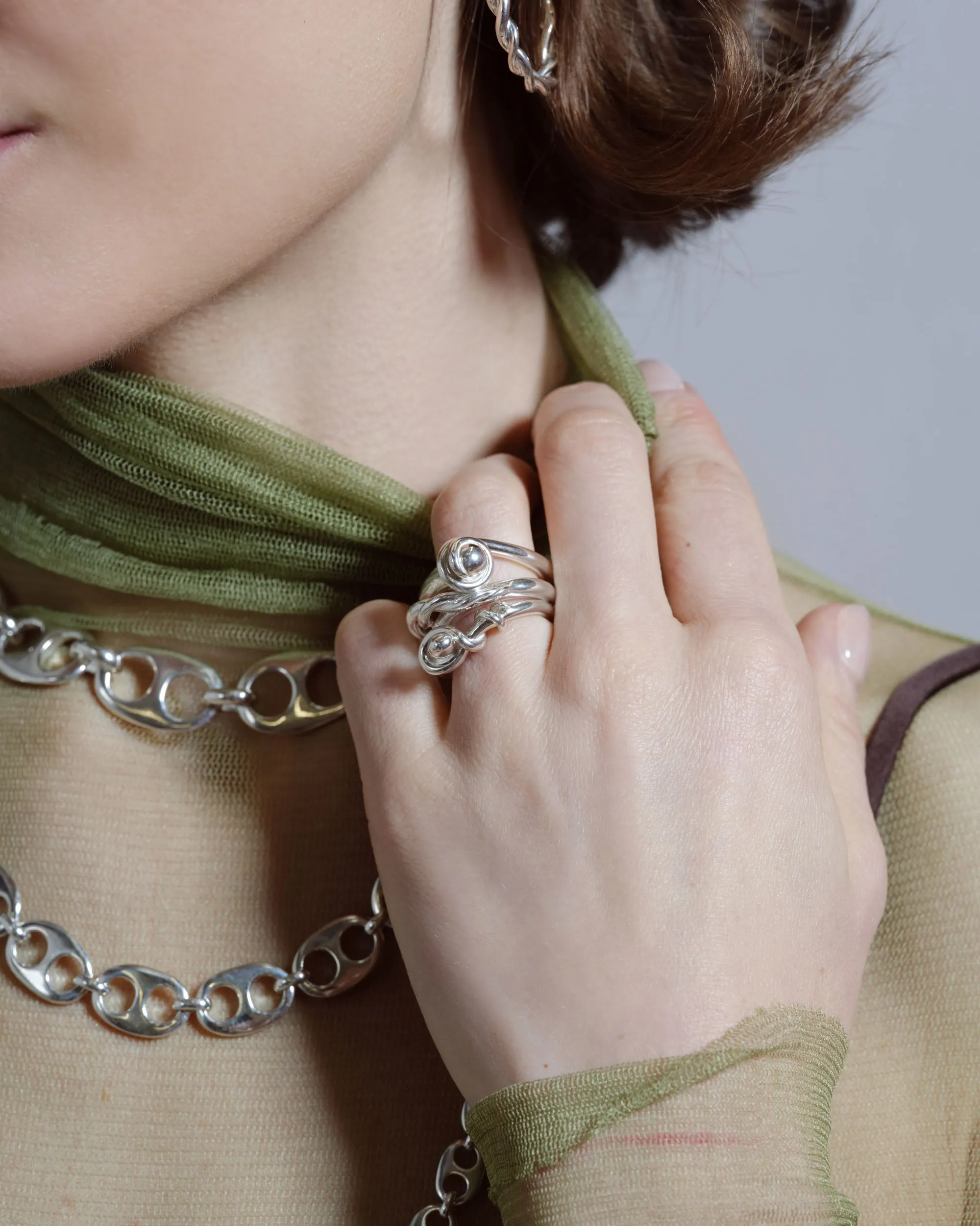 Terrane Ring - Sterling Silver