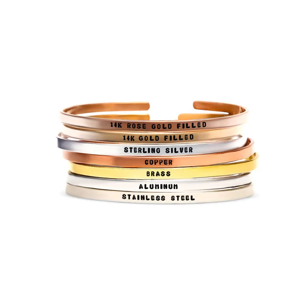 The Future is Female Cuff Bracelet