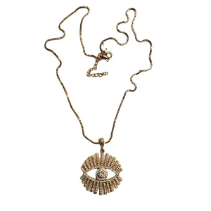 The Liana Pave Evil Eye Necklace