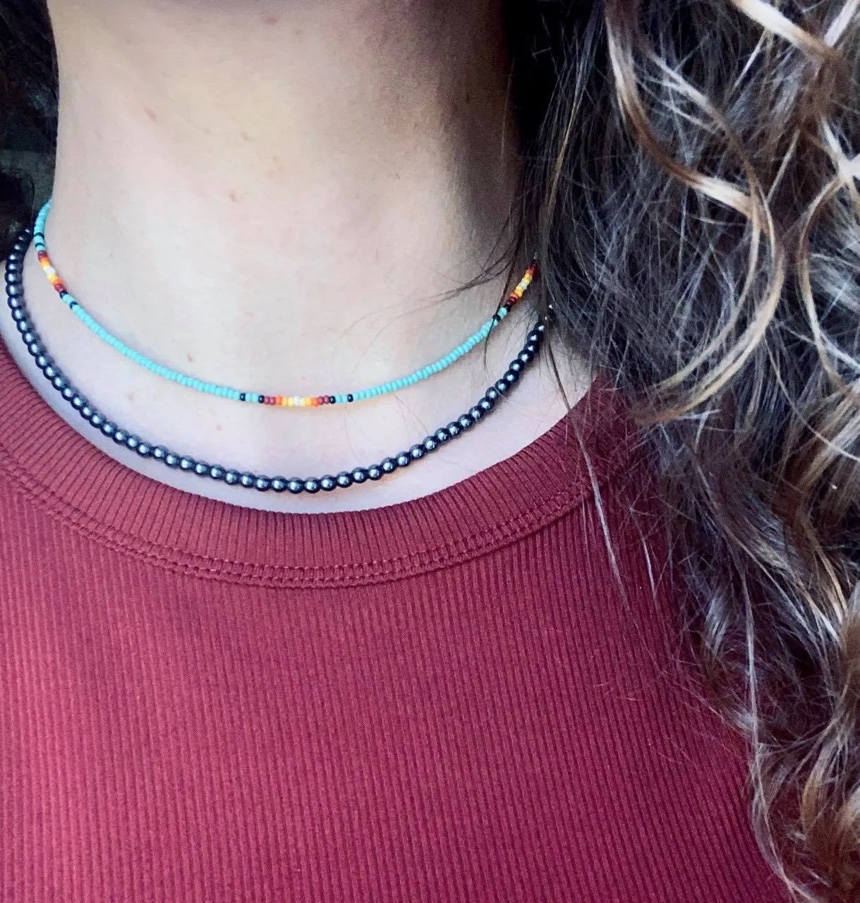 The Mesquite Turquoise Sunburst Choker