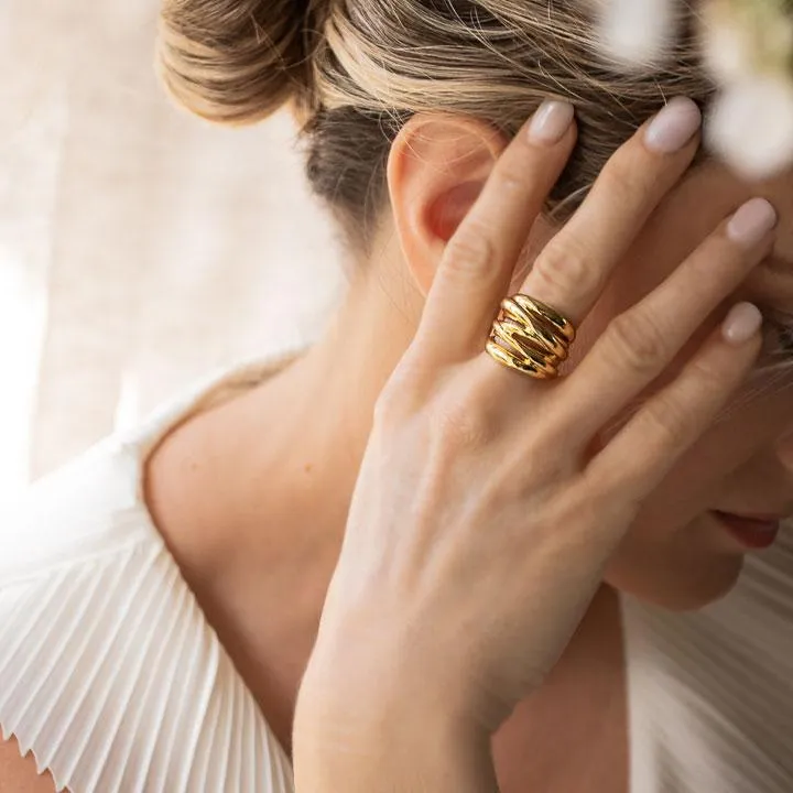 The Serenity Ring - Sterling Silver