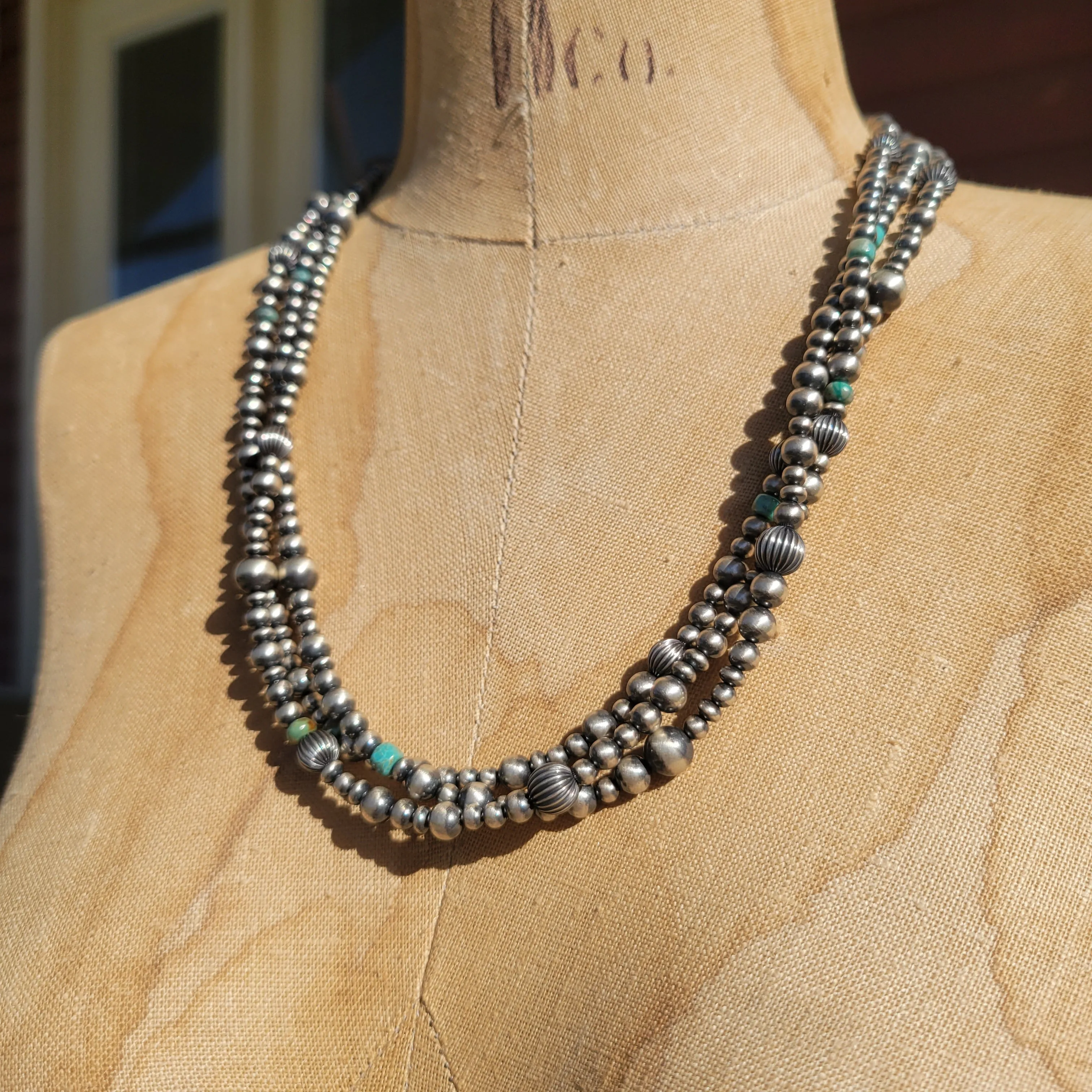 The Talequah Triple Strand - Pearls
