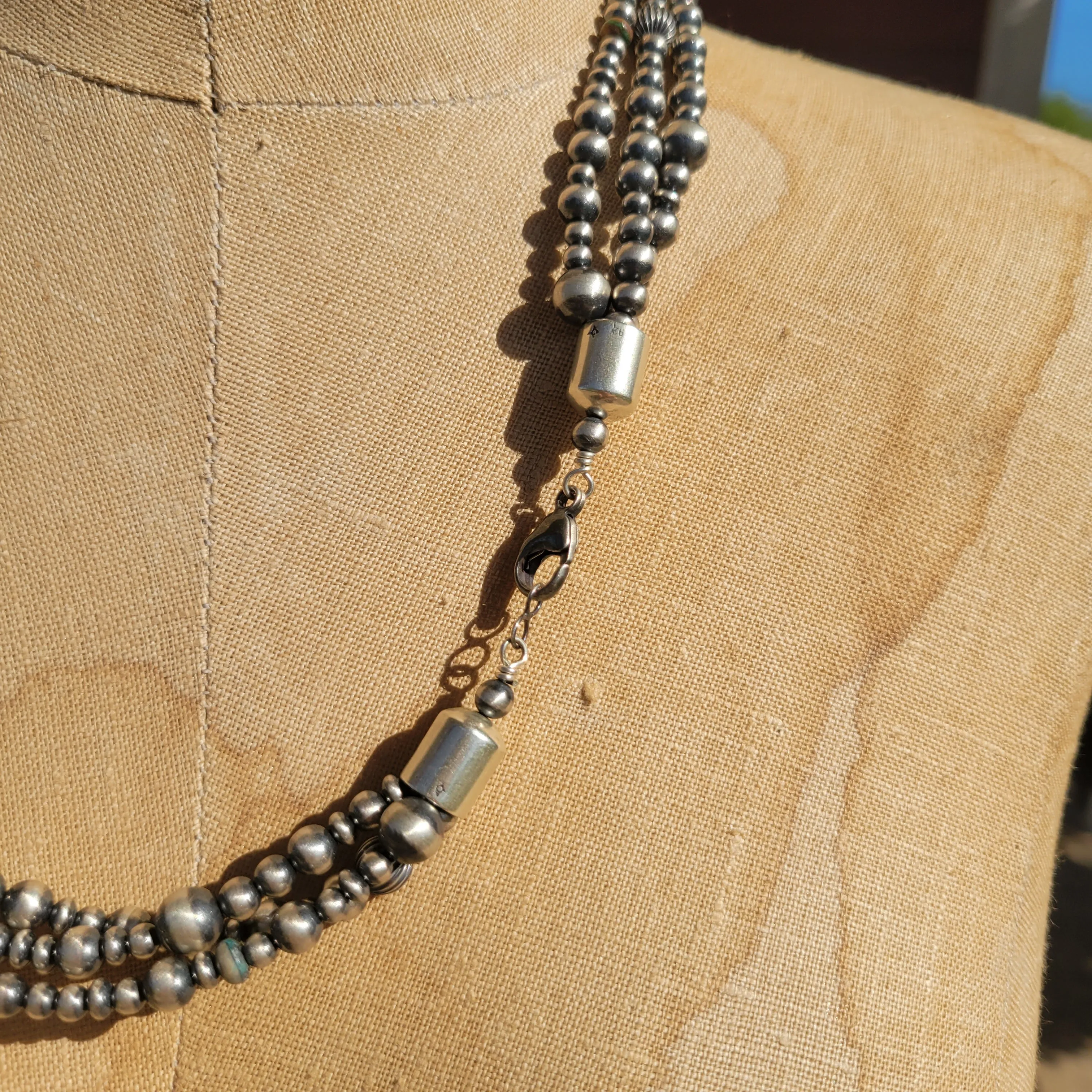 The Talequah Triple Strand - Pearls