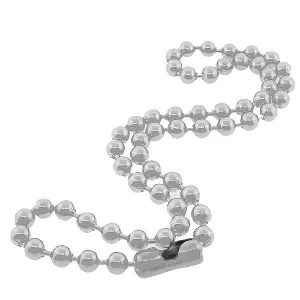 Thick Bead Chain Necklace
