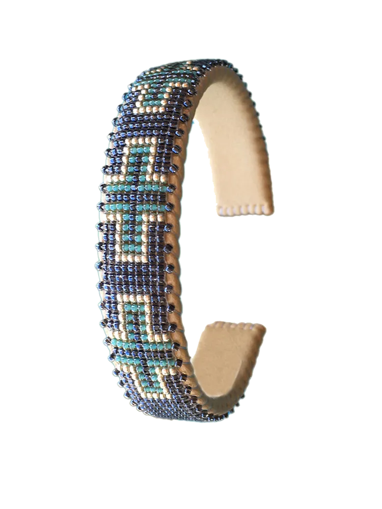 Tia Etkie Glass Bead Cuff