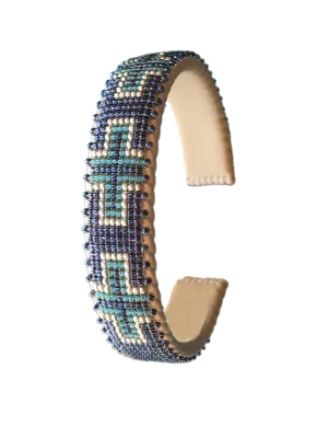 Tia Etkie Glass Bead Cuff